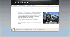 Desktop Screenshot of interpark.dk